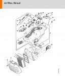 Stihl TS 440-A Electric Water Control Cut-Off Machines TS Spare Parts